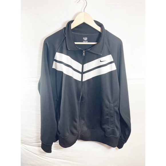Nike Jackets & Coats Mens Nike Track Jacket Black Xxl Poshmark